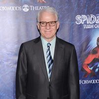 Steve Martin en el estreno del musical de 'Spider-Man'
