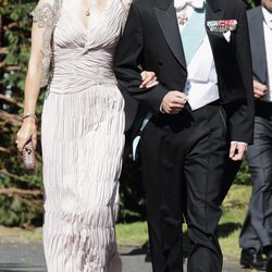 Federico de Dinamarca y Mary Donaldson en la boda de la Princesa Natalia