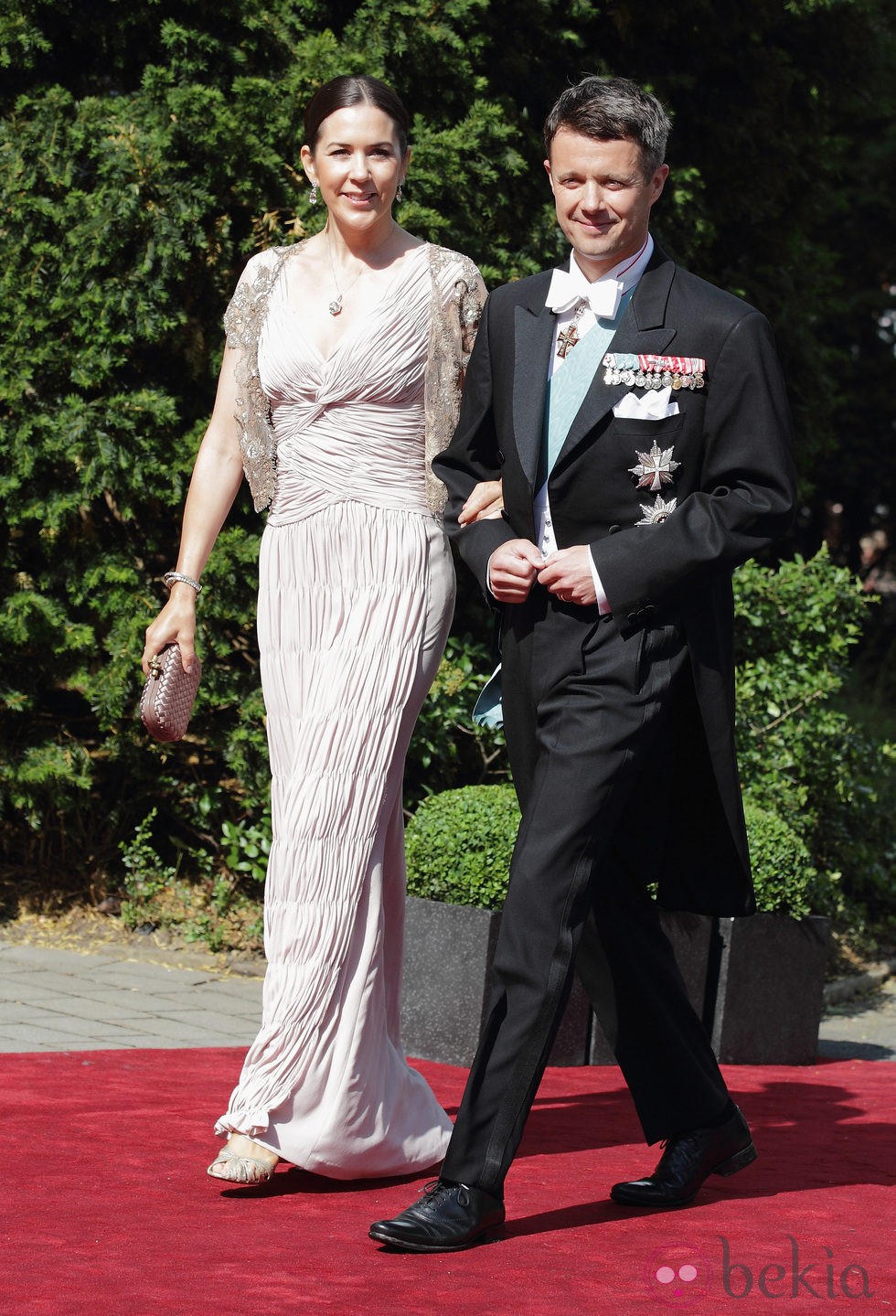 Los Príncipes Federico y Mary de Dinamarca
