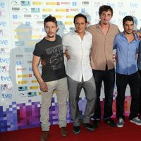Jan Cornet y los chicos de 'El Barco' en la Fiesta del Cine Español