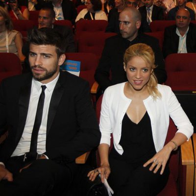 Gerard Piqué y Shakira en Israel