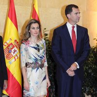 Los Príncipes de Asturias en Girona
