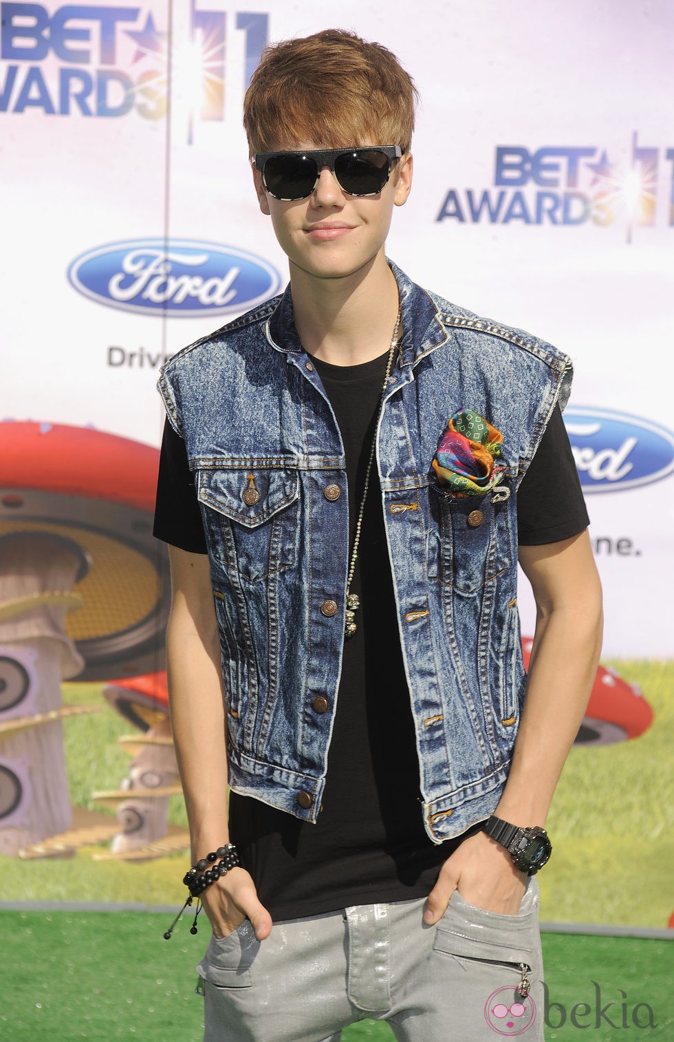 Justin Bieber en los Bet Awards 2011