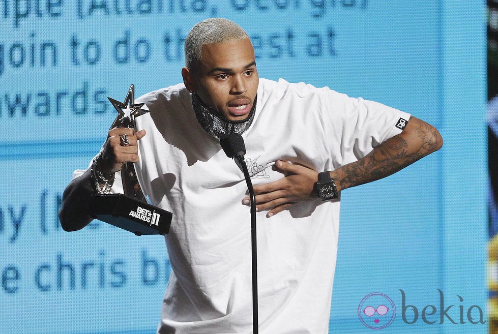 Chris Brown en los Bet Awards 2011