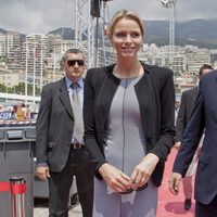 Alberto de Mónaco y Charlene Wittstock en el Concurso de Hípica de Monte-Carlo
