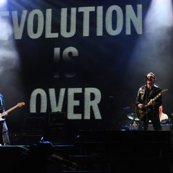 La Banda U2 en el Festival de Glastonbury