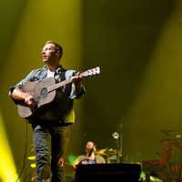 La banda Coldplay en el Festival de Glastonbury
