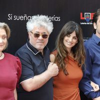Almodóvar, Penélope Cruz y Javier Bardem en el Paseo de la Fama de Madrid