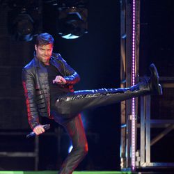 Ricky Martin durante su concierto en Madrid