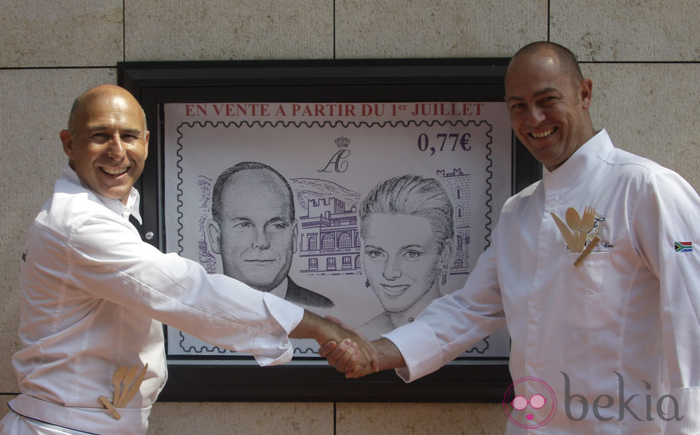 Dean Uren y Maryan Gandon, chefs de la boda de Alberto de Mónaco