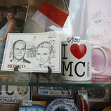 Postales conmemorativas de la boda de Alberto de Mónaco y Charlene Wittstock