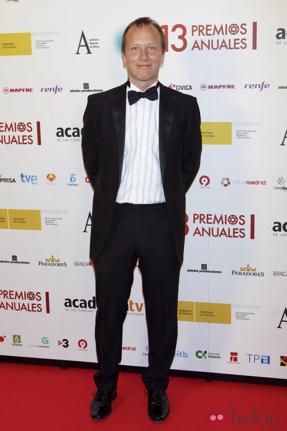 Paul Kenyon en los Premios de la Academia de Televisión