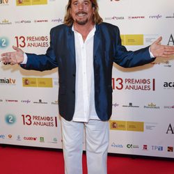 Juan Muñoz en los Premios de la Academia de Televisión
