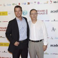 Manuel Baqueiro y José Antonio Sayagués en los Premios de la ATV