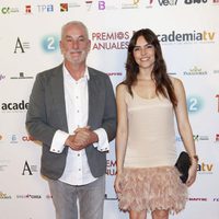 Txumari Alfaro en los Premios de la Academia de Televisión