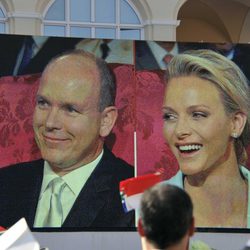 Retransmisión del enlace civil entre Alberto de Mónaco y Charlene Wittstock