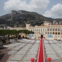 Vista del Patio Principal de Palacio de Mónaco