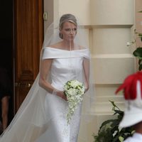 El vestido de novia de Charlene Wittstock: un Armani
