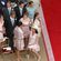 Carolina y Estefanía de Mónaco con sus hijos en la boda de Alberto y Charlene