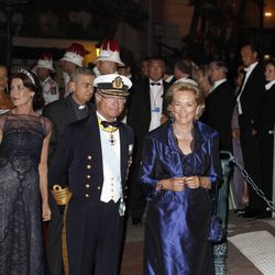 El Rey Carlos Gustavo de Suecia y la Reina Paola de Bélgica