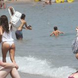 Eva Longoria nos enseña su trasero en las playas de Marbella