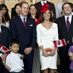 Los Duques de Cambridge celebran el Día de Canadá