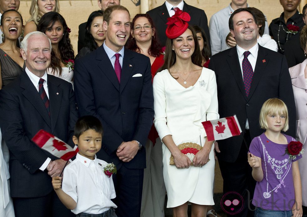 Los Duques de Cambridge celebran el Día de Canadá