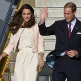 Los Duques de Cambridge aterrizan en Prince Edward Island