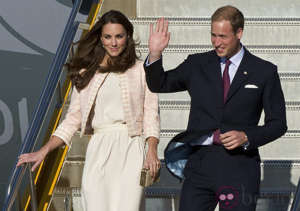 Los Duques de Cambridge aterrizan en Prince Edward Island