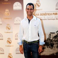 Darío Barrio en la cena benéfica por Haití del Real Madrid