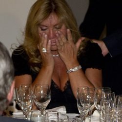 Norma Duval llorando en los Premios Estrella de Oro
