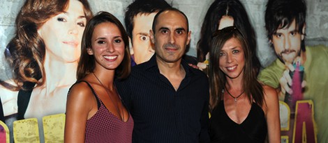 Marina San José, Carlos Heredia y Eva Isanta en el estreno de 'Burundanga'