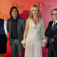 Antonio Carmona y Mariola Orellana en la fiesta Dior