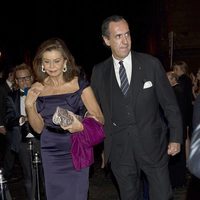 Jaime de Marichalar y Marisa de Borbón en la fiesta Dior