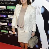 Soledad Mallol en el estreno de 'Las novias de Travolta'