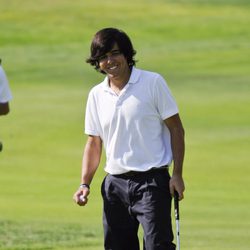 Javier Ballesteros, hijo de Severiano Ballesteros, en el Castelló Masters de Golf