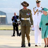 La reina de Inglaterra y el duque de Edimburgo en Australia