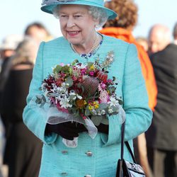 La reina de Inglaterra en Australia