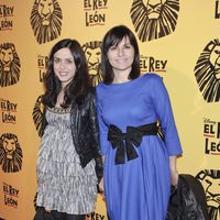 Eva Perales en el estreno del musical 'El Rey León' en Madrid