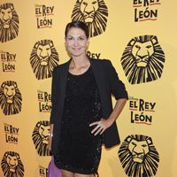 Cristina Higueras en el estreno del musical 'El Rey León' en Madrid