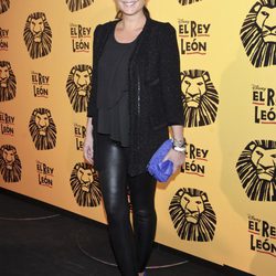 Ana Milán en el estreno del musical 'El Rey León' en Madrid
