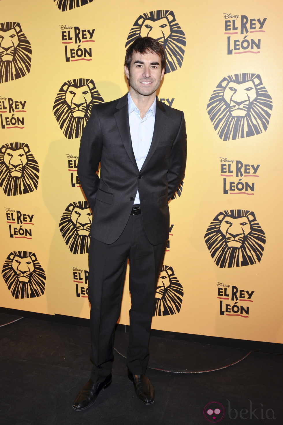Daniel Muriel en el estreno del musical 'El Rey León' en Madrid