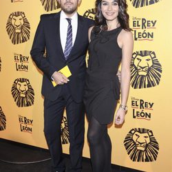 Màxim Huerta y Marta Fernández en el estreno del musical 'El Rey León' en Madrid