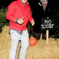 Kiko Rivera en una fiesta de Halloween en el Parque de Atracciones de Madrid