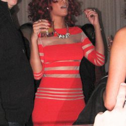 Rihanna pillada borracha durante una fiesta en Las Vegas