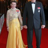 Los Reyes Harald y Sonia de Noruega en los 100 años de la Fundación Américo-Escandinava