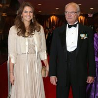 La Princesa Magdalena y los Reyes de Suecia en los 100 años de la Fundación Américo-Escandinava