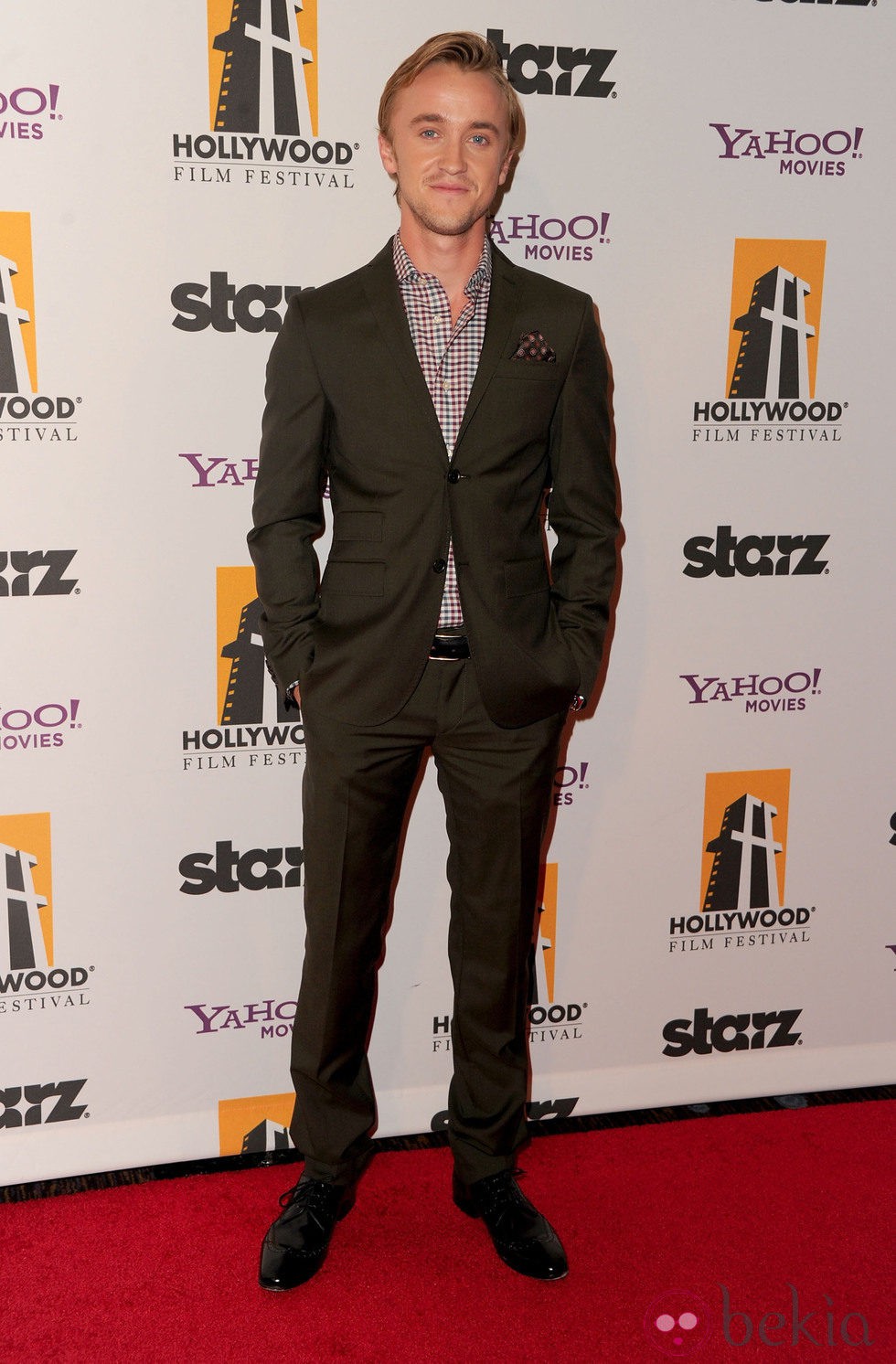 Tom Felton en los Hollywood Awards 2011