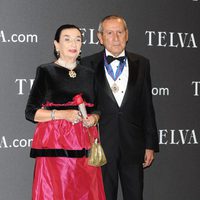 Elio Berhanyer y Condesa de Montarco en los premios 'T' de Moda de Telva 2011