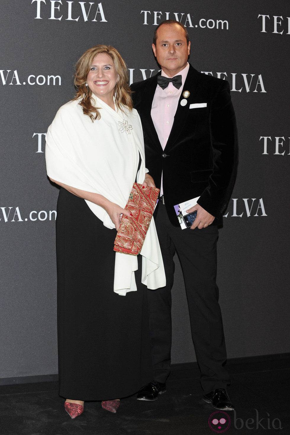 Nacho Montés junto a Cristina López Schlichting en los premios 'T' de Moda de Telva 2011